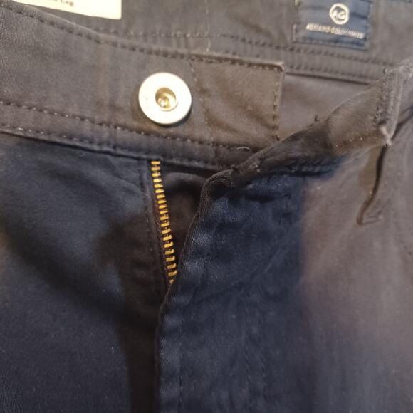 AG Adriano Goldschmied The Graduate Tailored Leg Navy Khaki Pants Mens 34 x 32 - Picture 8 of 8